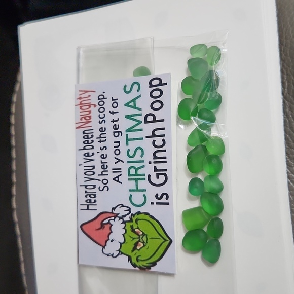 Handmade GRINCH POOP. - Picture 2 of 2